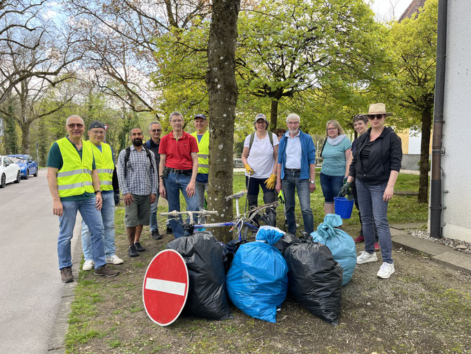 18.04.2026 Große Müllaktion / Lechhang und Umgebung Stadtfriedhof