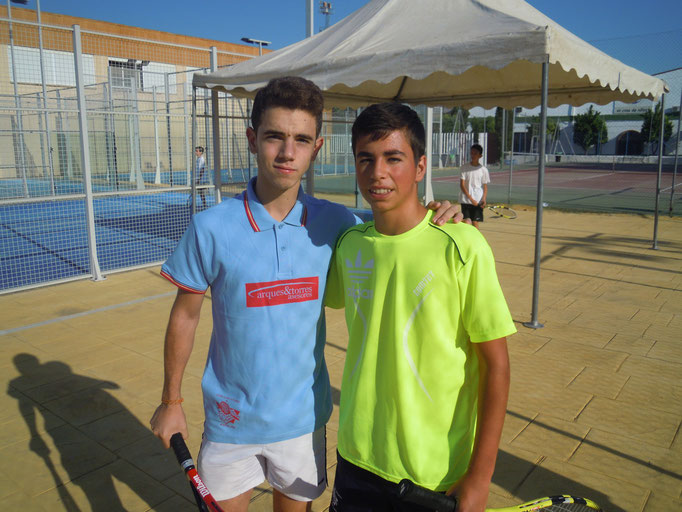 Semifinales cadete - Omar y Raúl