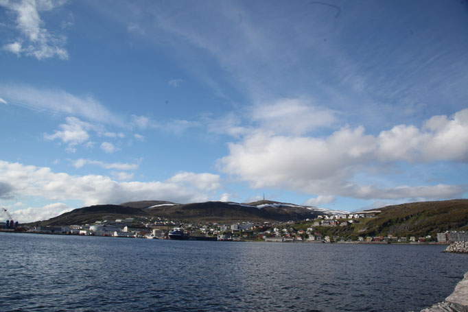 Über den Fjord von Hammerfest