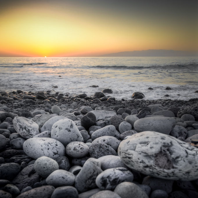 TENERIFFA - Sunset with La Gomera