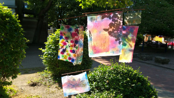Drucken auf Textil und Siebdruck lernen.