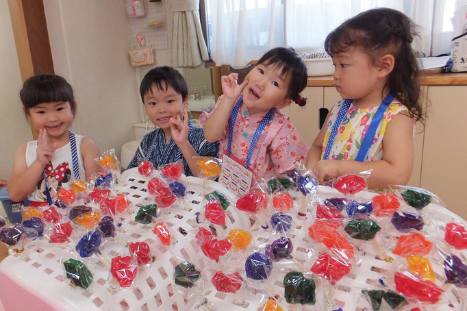 夏祭り 北寺尾むつみ保育園 ヨコミネ式教育 横浜市