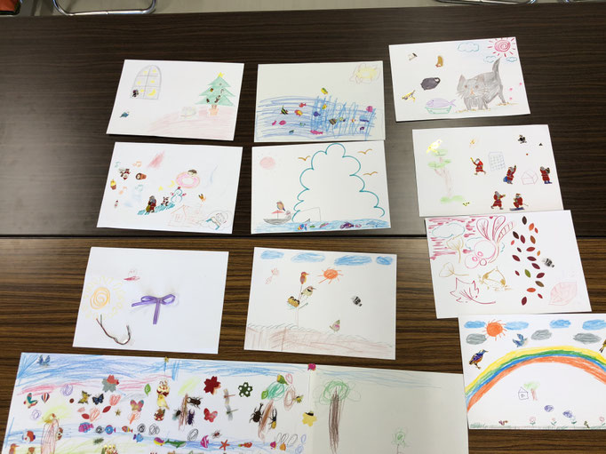 みんなで絵を共同制作