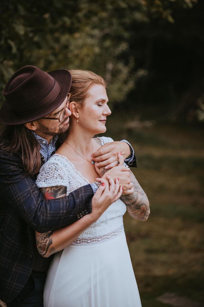 Braut 2021 Frisur und Make-Up Airbrush, Fotos: Nadja Bossi