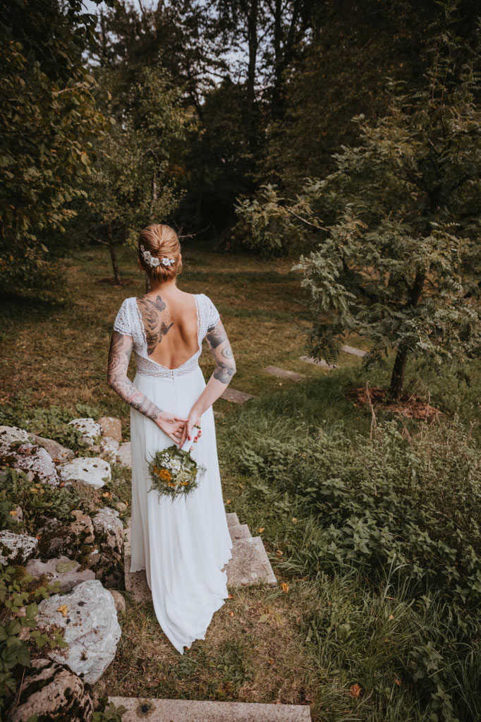 Braut 2021 Frisur und Make-Up Airbrush, Fotos: Nadja Bossi