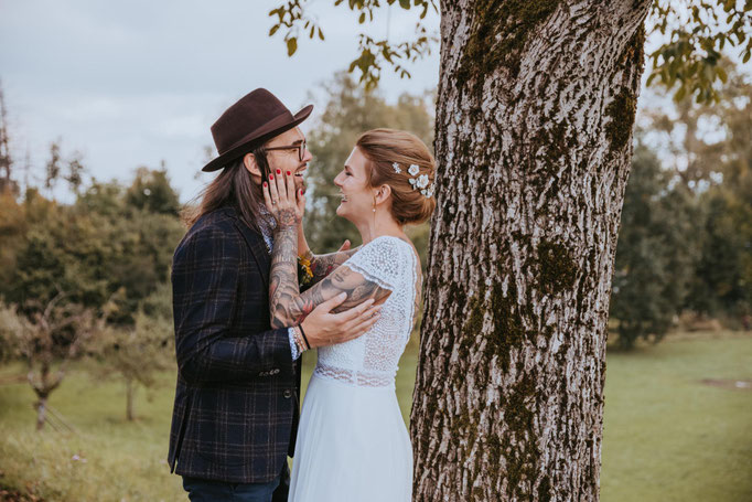 Braut 2021 Frisur und Make-Up Airbrush, Fotos: Nadja Bossi