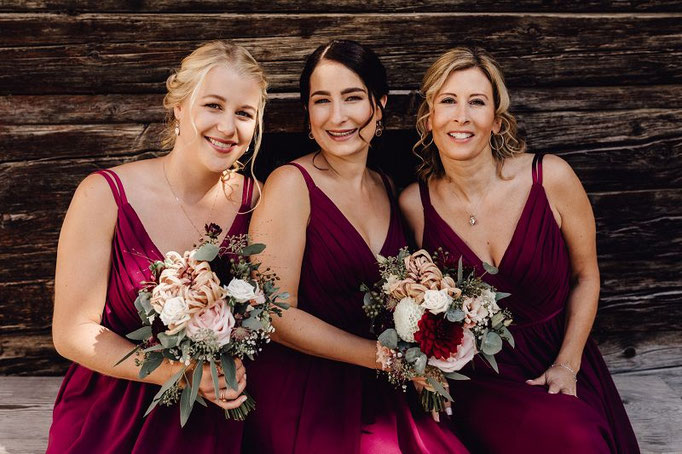 Trauzeuginnen, Airbrush Make-Up, Fotos: Jrene Studer