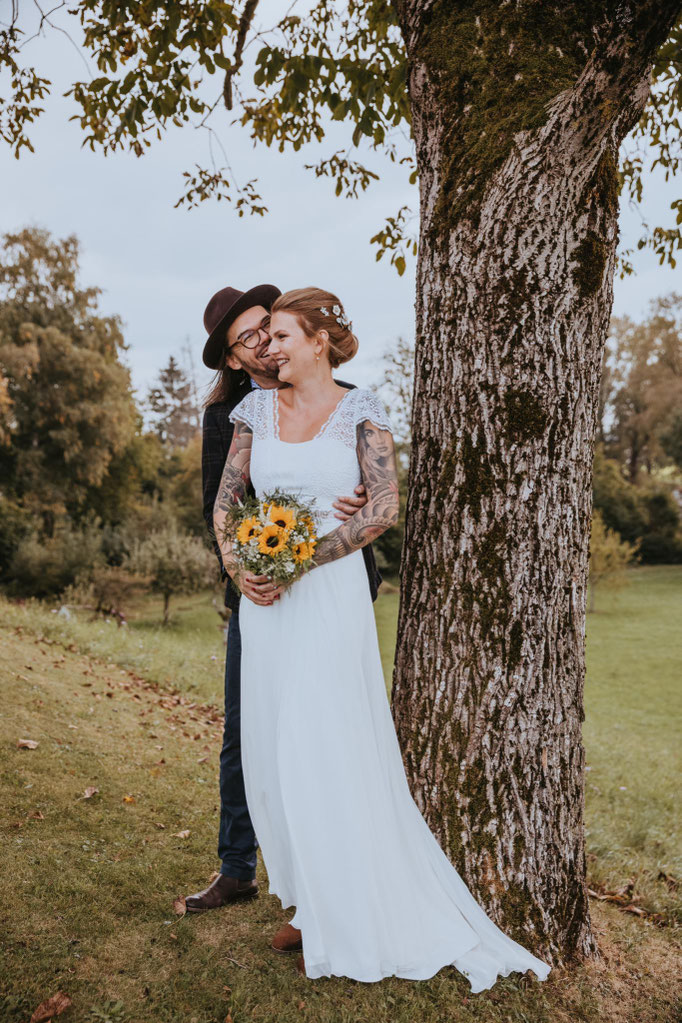 Braut 2021 Frisur und Make-Up Airbrush, Fotos: Nadja Bossi