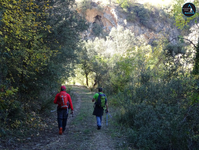 Camino junto al río Zumeta
