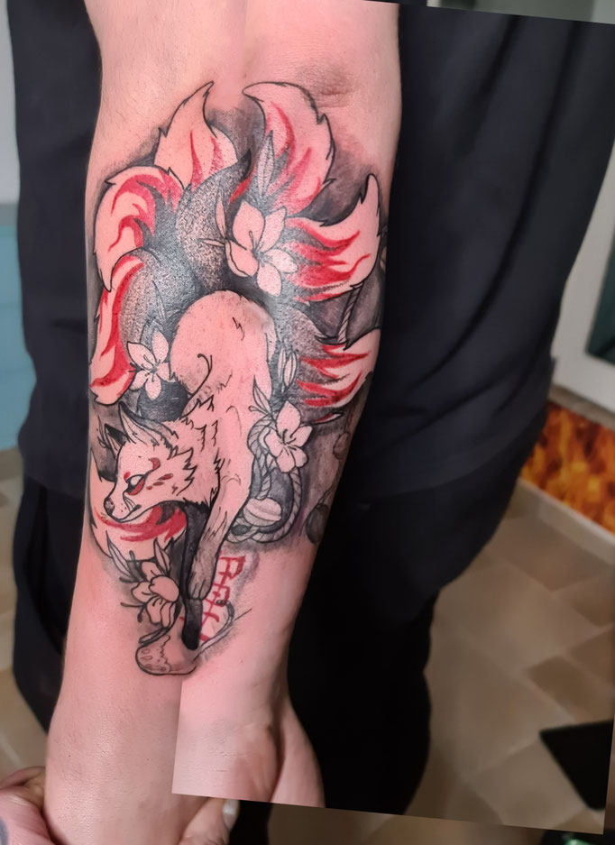 #anime #animetattoo #Farbspieltattoo 
