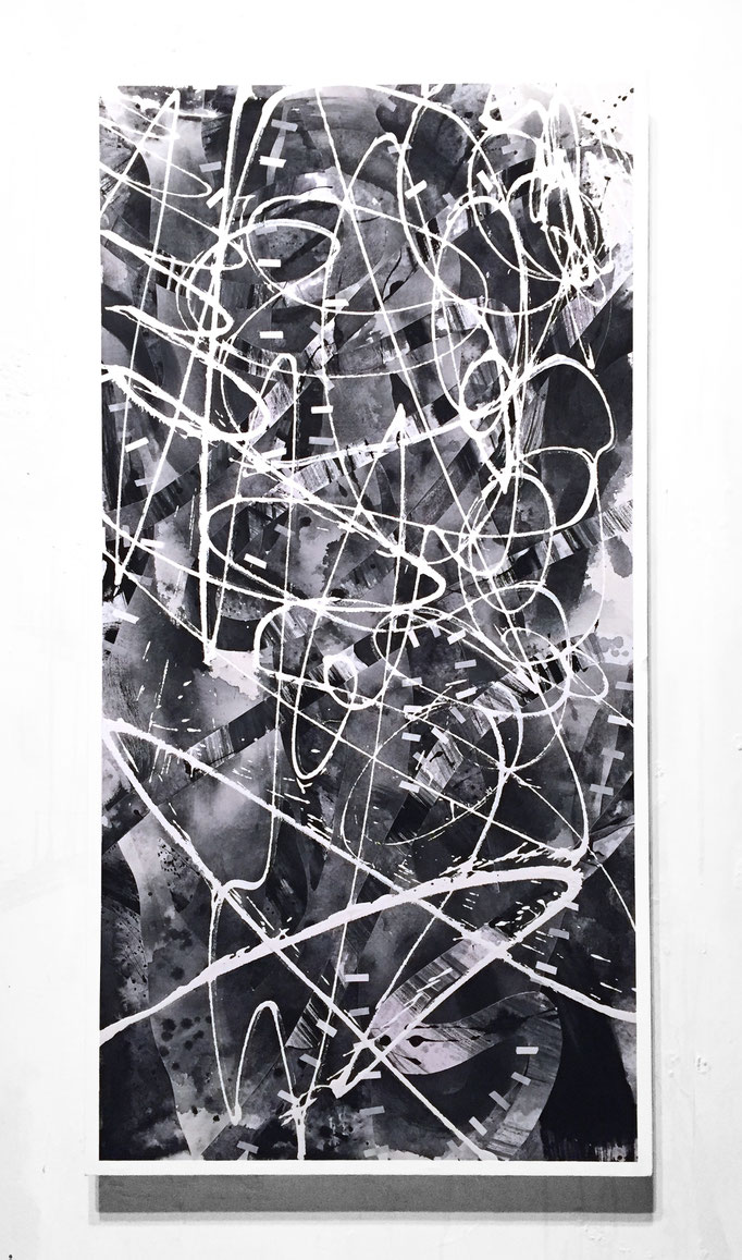 smasmashmake 920x472x45mm / acrylic on canvas / 2018