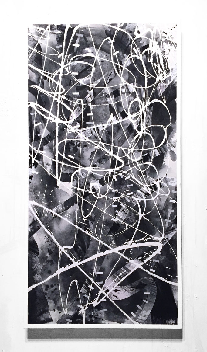 smasmashmake 920x472x45mm / acrylic on canvas / 2018