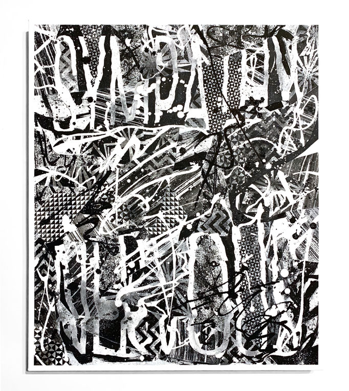 Sympathy Nervous  520×440×33mm / acrylic on canvas / 2021