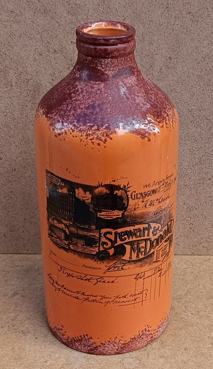 Botella de dolomita. Ref 76856. 28x11