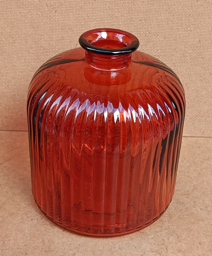 Botella cristal. Ref 39666. 18x14