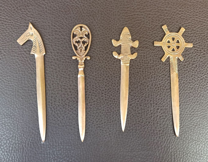 Abrecartas latón. Ref HI253. 15x6