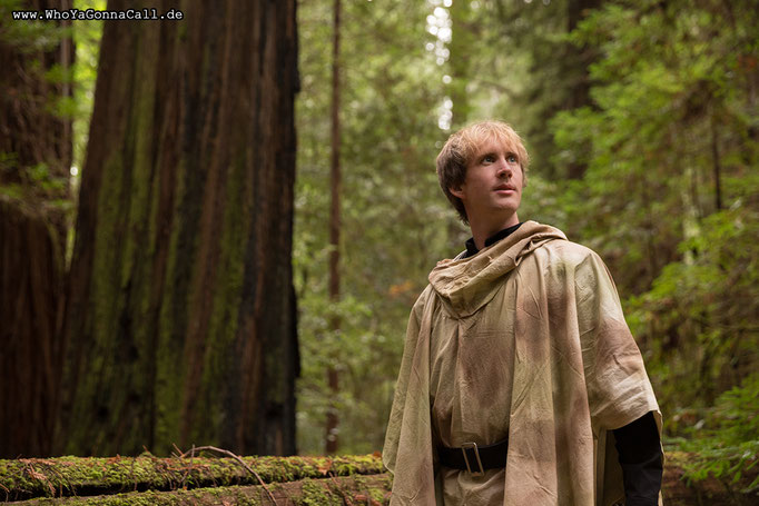 Luke Skywalker Episode VI Return of the Jedi Endor Star Wars Cosplay costume modellbaubert WhoYaGonnaCall