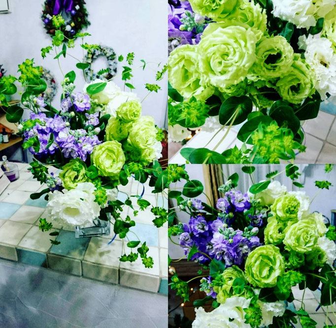 生花のアレンジ