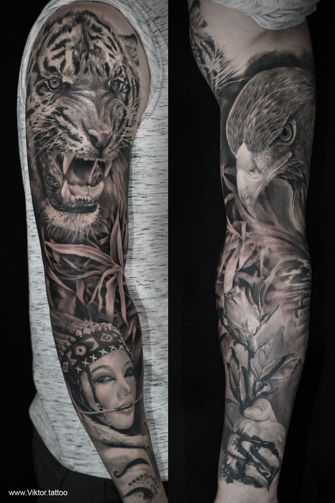 Tattoo by Vitali Ichtendriz