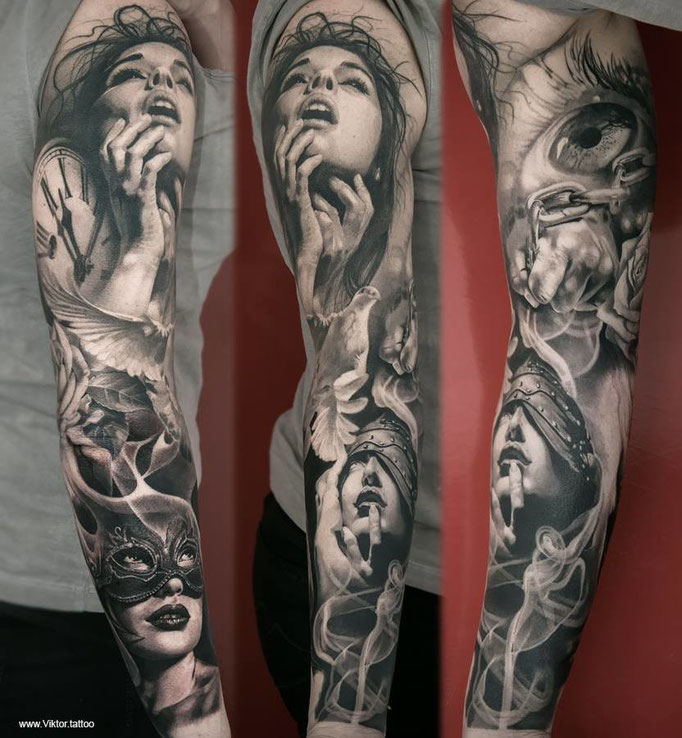 Tattoo by Viktor Meyer