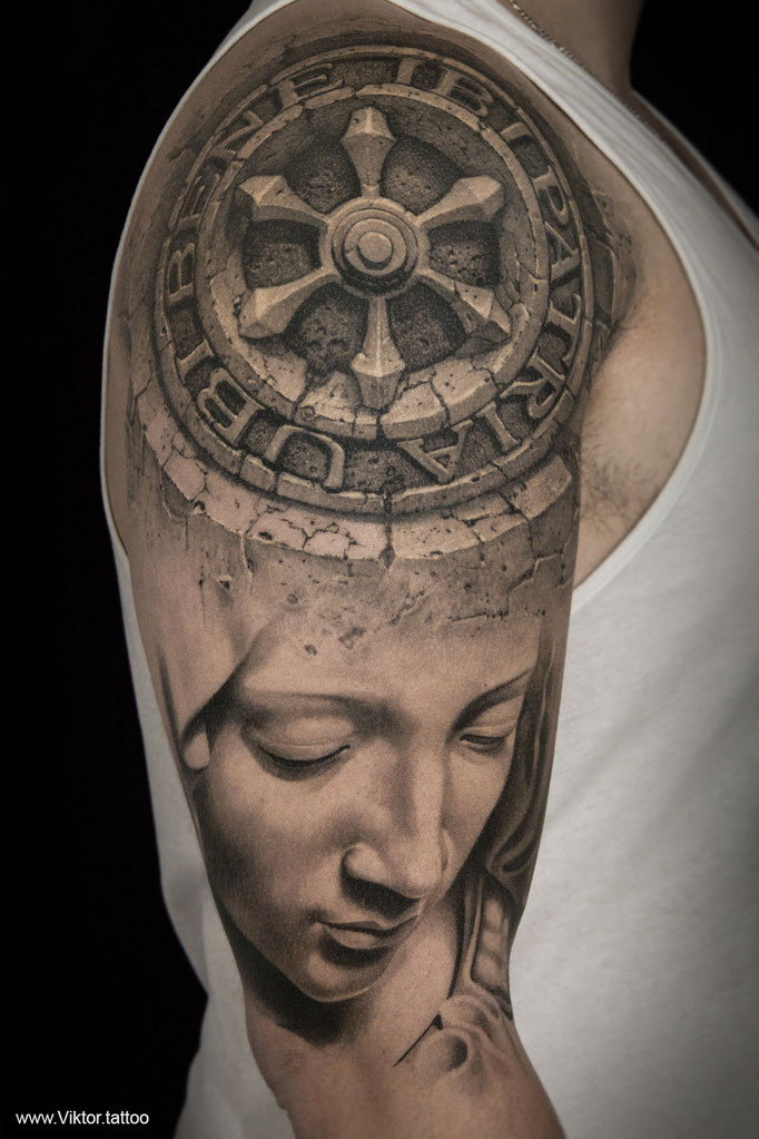 Tattoo by Viktor Meyer & Pavel Angel