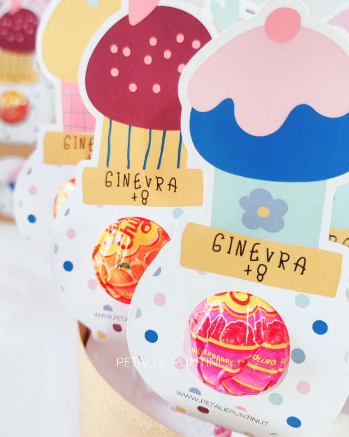 chupa chups cup cake dolci pasticceria