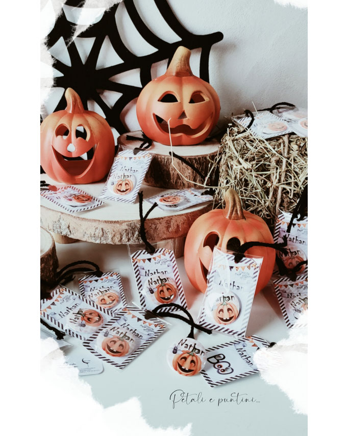 spillette da zaino regalini fine festa personalizzati halloween