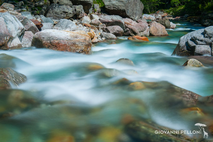 River Redota near Sonogno, Ticino, Switzerland 2017