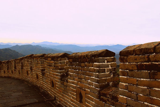 Die Chinesische Mauer bei Mutianyu