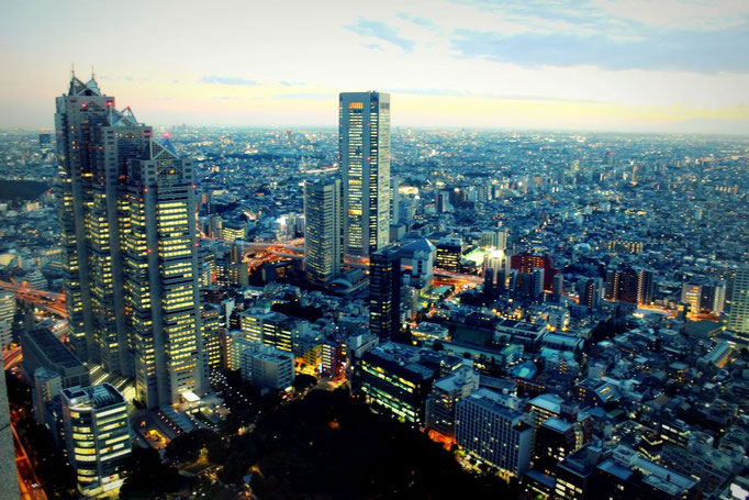 Blick über Tokio
