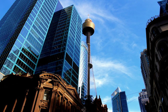 Downtown Sydney mit Sydney Tower