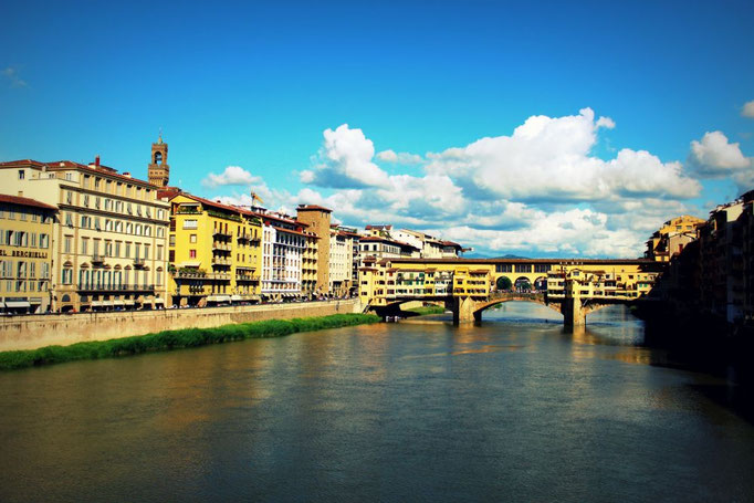 Blick über den Arno