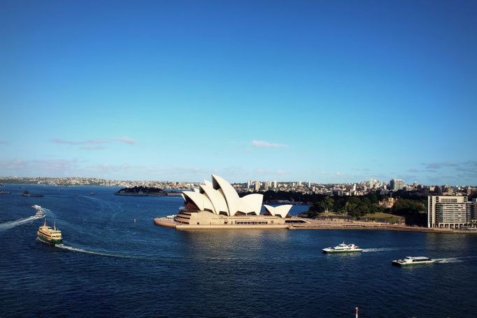 Blick auf das Opernhaus Sydney