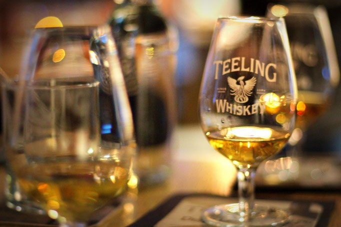 Whisky-Tasting in der Teeling Distillery