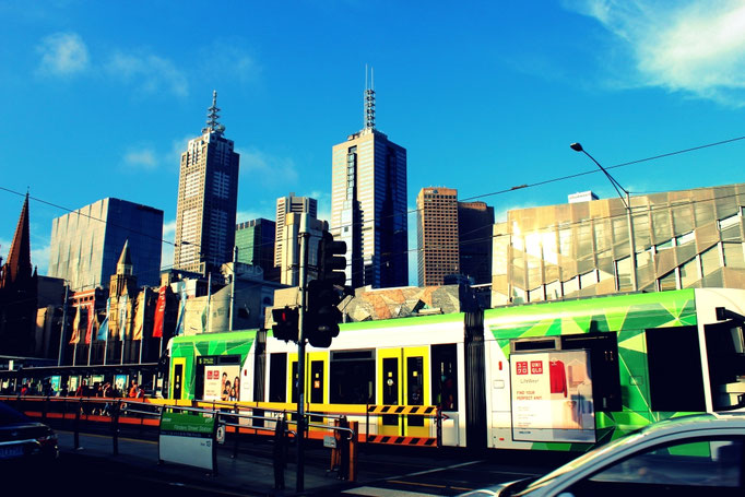 Skyline von Melbourne