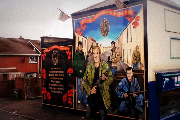 Murals in Belfast