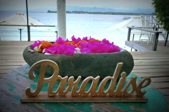 Paradiesische Zustände auf Gili Air