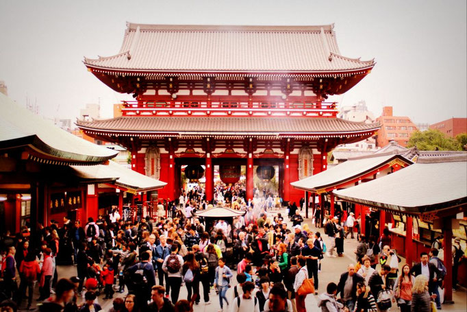 Sensō-ji Schrein in Asakusa