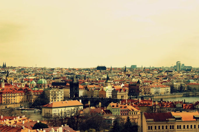 Blick über Prag