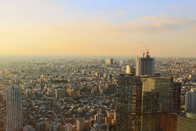 Blick über Tokio