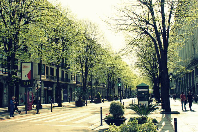 Frühling in Bilbao
