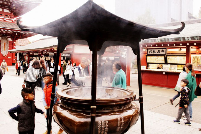 Sensō-ji Schrein in Asakusa