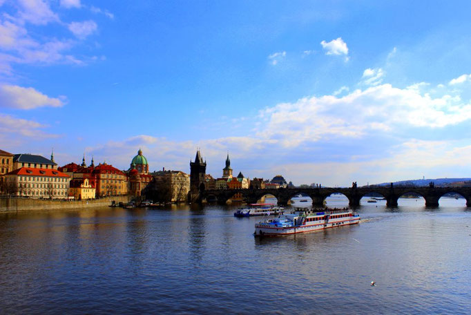 Die Moldau in Prag