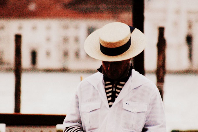 Gondoliere in Venedig