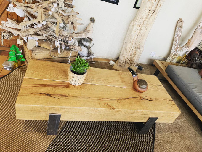 TABLES SUR MESURE EN CHÊNE MASSIF 