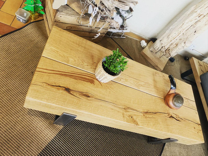 TABLES SUR MESURE EN CHÊNE MASSIF 