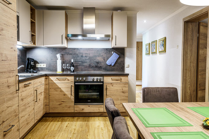 Wohnküche Apartment D Priel