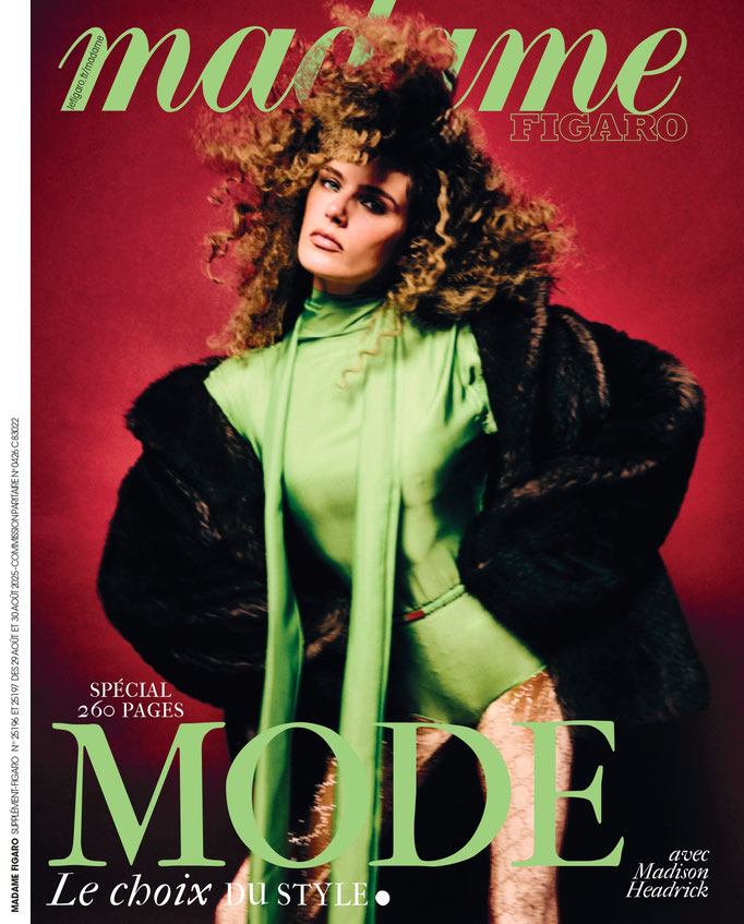 Madame Figaro with Rocio Ramos Model Madison Headrick Stylist Julie Gillet  Hair Kazuko Kitaoka