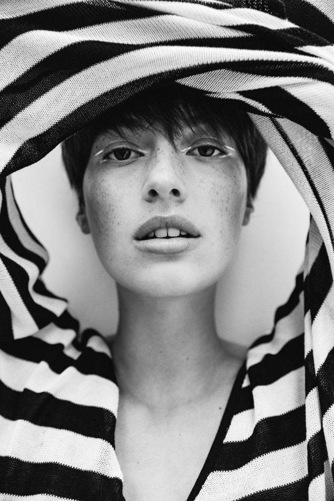 Photographer Louise Thornfeldt Model Iris Delcourt Viva Models Stylist Eline Hoyois Makeup and Hair by Me Amelie Moutia