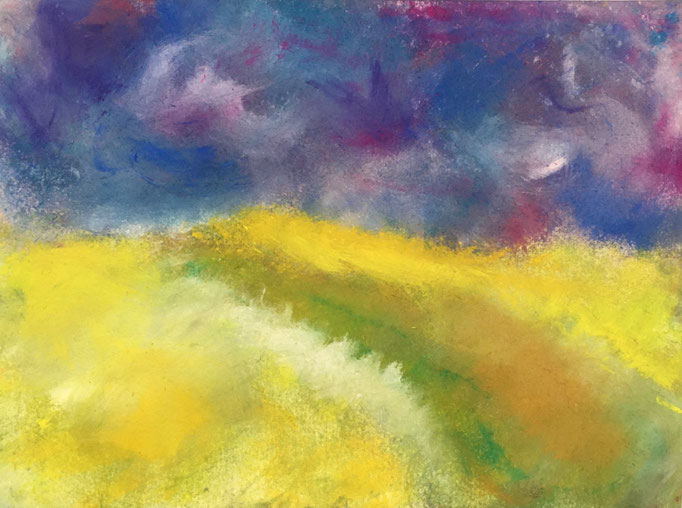 Mein Weg II, 2009, Aquarell und Gouache auf Papier, 24x32 cm, CHF 150